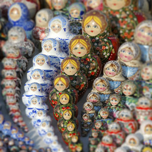 Russian Stacking Dolls Matryoshka Social Scaler