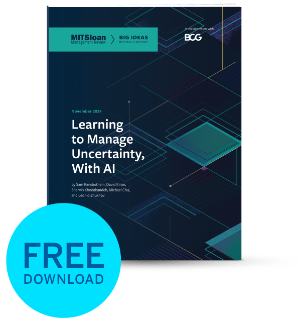 Learning to Manage Uncertainty, With AI